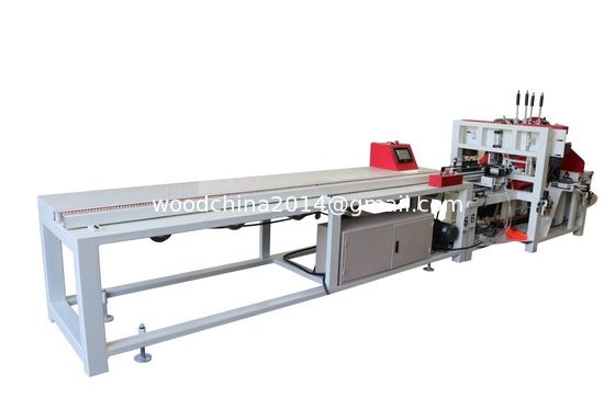 Plywood Block Nailing Cutting Machine Mesin pemotong blok berbentuk kayu