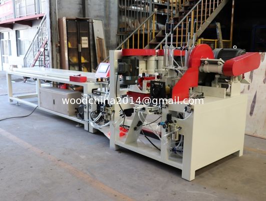 7.5KW Otomatis CNC Kayu Palet kaki Pier Membuat Mesin Untuk 40-120MM Ketebalan 40-100MM Lebar