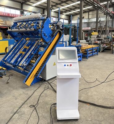 Desain Terbaru Mesin Pembuat Pallet Kayu Kuku Otomatis Efisiensi Tinggi / Euro And Stringer Pallet Nailing Machine