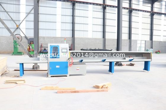 Harga pabrik Mesin pemotong kayu pallet blok otomatis / pemotong blok kayu