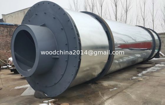 Mesin Pengering Drum Rotary Industri Untuk Pengeringan Biomassa
