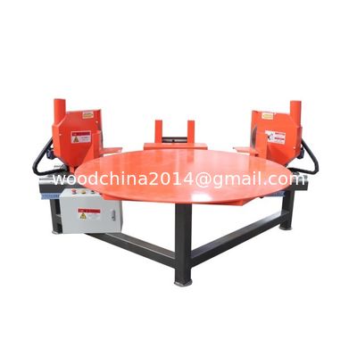 Tray Corner Cutter Kayu Palet Corner Cutting Machine Mesin gergaji disk melingkar