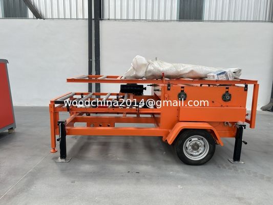 Kayu Log Rip Board Mill Edger Pengerjaan Kayu Pemotongan Mesin gergaji Kayu Multi Blade Saw Machine