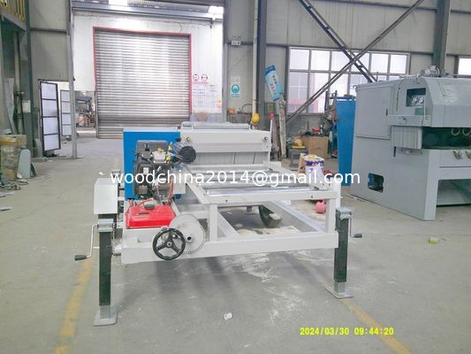 Pengerjaan Kayu gergaji Saw Blade Adjustable Wood Edger Trimming Saw Twin Saw Edger
