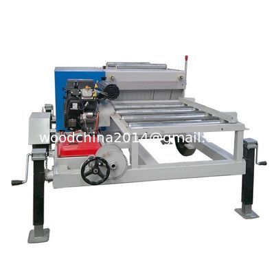 Kayu Log Rip Board Mill Edger Pengerjaan Kayu Pemotongan Mesin gergaji Kayu Multi Blade Saw Machine