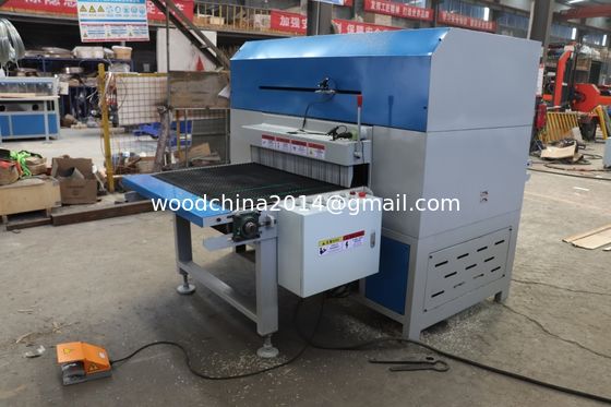 Pengerjaan Kayu gergaji Saw Blade Adjustable Wood Edger Trimming Saw Twin Saw Edger