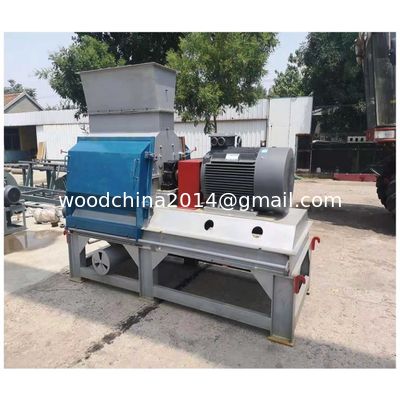 Wood Chipper Mesin penghancur serbuk kayu dengan pengumpul serbuk kayu untuk pelet kayu