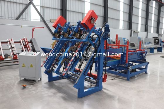 Semi Otomatis Amerika Palet Nailing Mesin Stringer Palet Membuat Mesin
