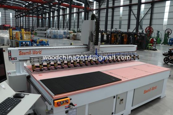 MDF Panel Tembok Langit-langit Soundproof Disesuaikan 2400-3000mm Panel Akustik Mesin Nailing untuk dijual
