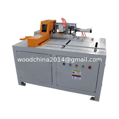 Mesin Pemotong Blok Untuk Palet Kayu Otomatis Kayu Kecil Palet Blok Saw Pemotong Cutter Band Saw Membuat Mesin