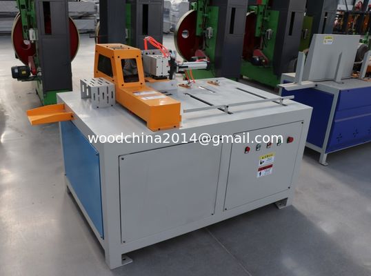 Mesin Pemotong Blok Untuk Palet Kayu Otomatis Kayu Kecil Palet Blok Saw Pemotong Cutter Band Saw Membuat Mesin