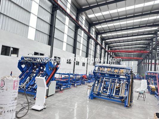 Mesin Pembuat Palet Kayu Stringer Pallets Nailer Palet Kayu Nailing Machine sepenuhnya otomatis