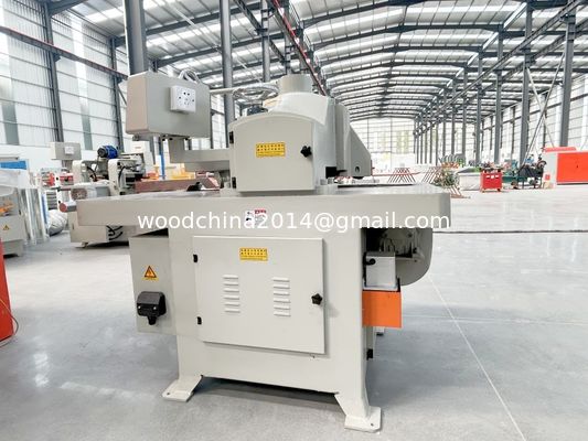 MJ153 Pengerjaan Kayu Automatic Feeding Single Straight Line Single Kayu Rip Saw Mesin