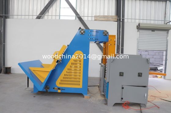 Automatic Double Head Wood Pallet Notcher dengan Sistem Pemanfaatan Otomatis untuk Pabrik Palet