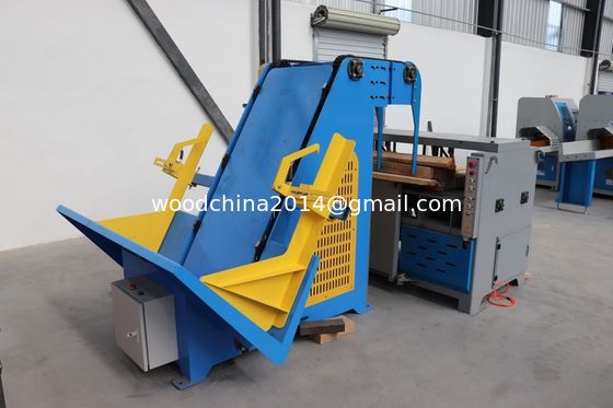 Automatic Double Head Wood Pallet Notcher dengan Sistem Pemanfaatan Otomatis untuk Pabrik Palet