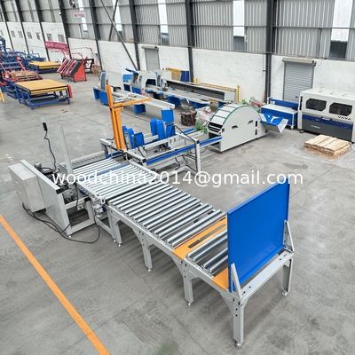 Mesin Pengerjaan Kayu Hidrolik Otomatis Kayu Palet Kayu Stacker Stacking
