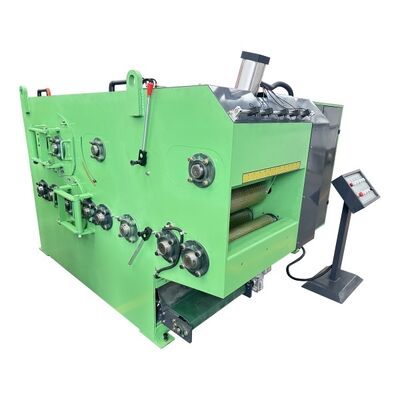 Gergaji Multi Rip Arbor Ganda Industri dengan Tinggi Potong 300mm, Lebar Infeed 600mm, dan Arbor Bawah 75KW