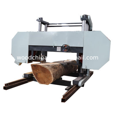 Log Portable Kehutanan Horizontal Sawmill Band Saw Mill Mesin log pemotong kayu bandsaw