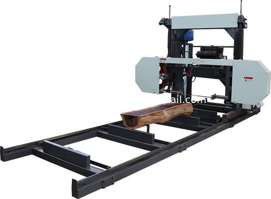 Portable Diesel Sawmill Horizontal Band Saw Mill Dengan Harga Bagus