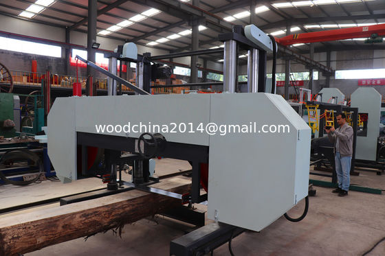 Otomatis Besar Bandsaw Mill MJ2500 Mesin Pemotong Kayu gergaji,MJ 2500 Kayu Saw Machine Mesin Pemotong Kayu