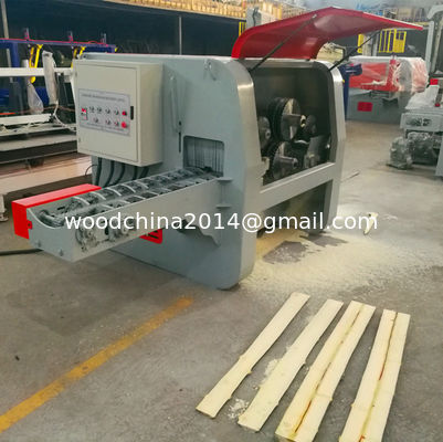 Mesin Pengolahan Kayu Multi Blade Rip Saw Mesin gergaji mesin gergaji lingkaran untuk kayu