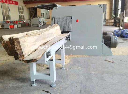 Log Multiple Blades Circular Sawmill Machine Portable Wood Multi Rip Saw Mill