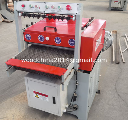 Pabrik Pengolahan Kayu Menggunakan Multi-Blade Ripping Sawmill Kayu Rip Sawmill Kayu Multi-Blade Saw