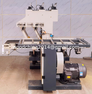 Heavy Duty Multi Head Horizontal Bandsaw Resaw Dengan Presisi Tinggi