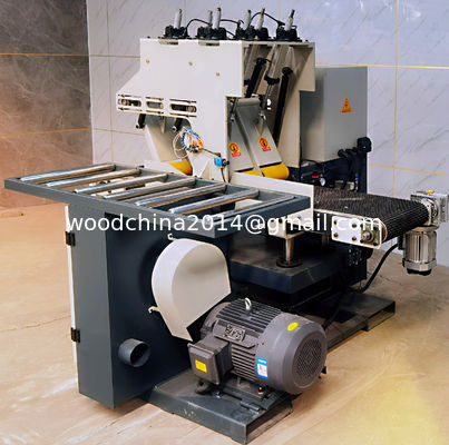 Heavy Duty Multi Head Horizontal Bandsaw Resaw Dengan Presisi Tinggi
