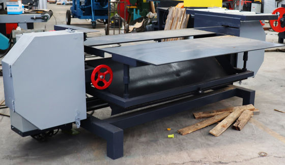 Metal Nails Cutting Band Saw Wood Pallet Dismantler Machine bersertifikat CE